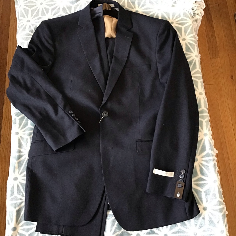 Men’s Navy Blue 3pc Suit